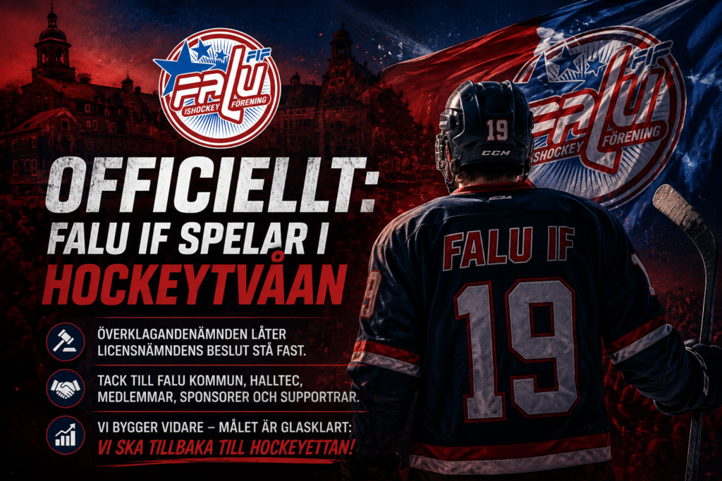 Falu IF erkänner nederlaget