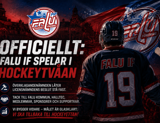 Falu IF erkänner nederlaget