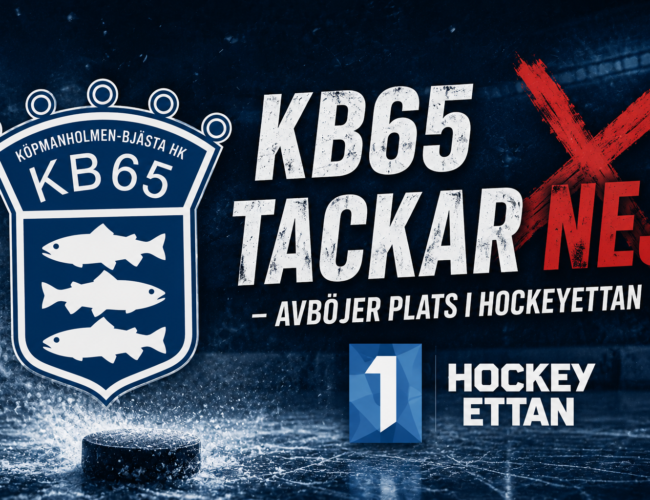 SVÄNGNINGEN: KB65 tackar nej