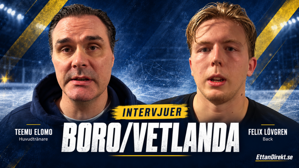 Lövgren & Elomo efter vinsten mot Nyköping