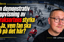 ”Hudik har något som hockeyn håller på att tappa”