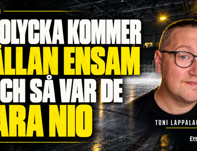 ”En olycka kommer sällan ensam – och så var de bara nio”