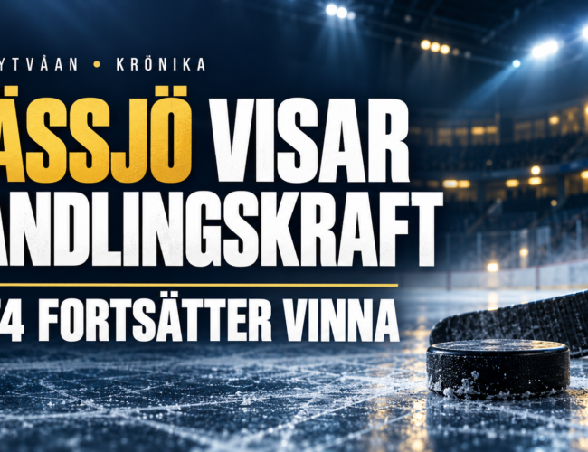 Hockeytvåan: ”Nässjös handlingskraft ger hösten en ny riktning”